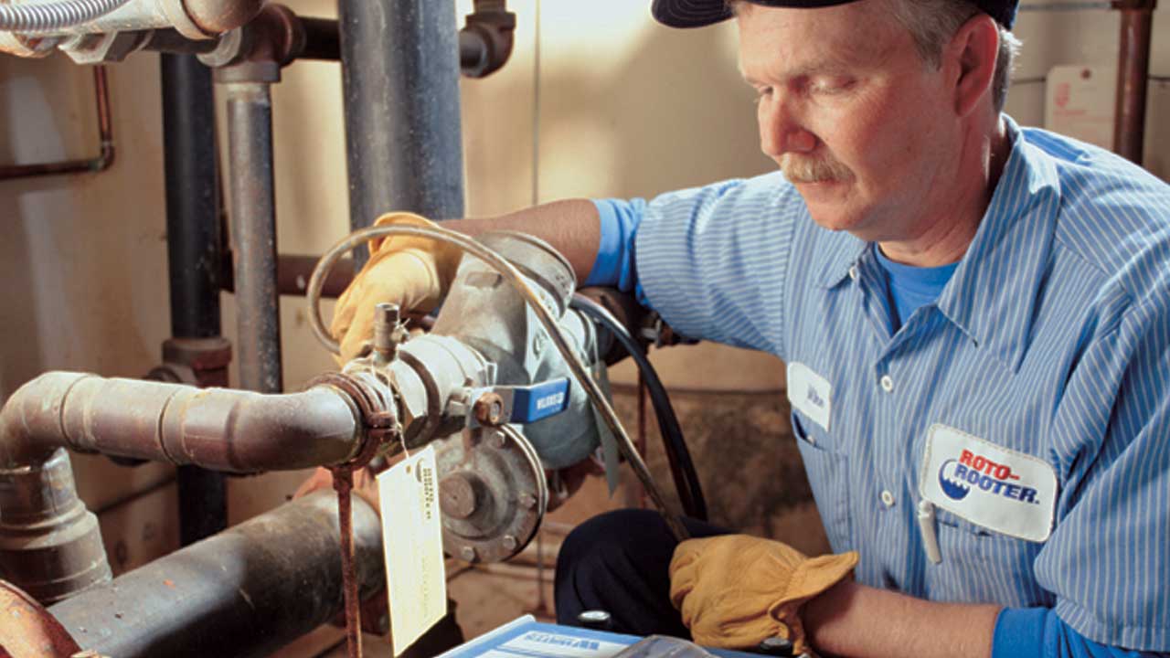 Roto-Rooter commercial backflow testing and repair
