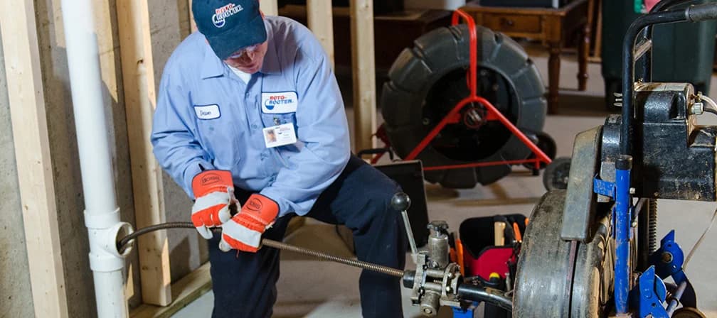 Roto-Rooter professional drain cleaning